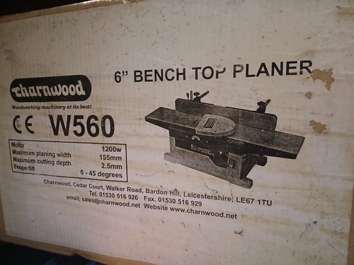 Charnwood planer thicknesser - charnwood,